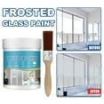 thumbnail image 1 of FHBVT Frosted Glass Effect Spray Paint Oil Based Translucent Coating Etched Glass Look Quick Dry Spray Paint For Interior Mirrors Shower Doors DIY Home Decor Paint Bathroom Bedroom Renovation 100ml, 1 of 9