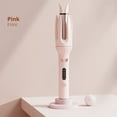 thumbnail image 1 of FHBVT Fully Automatic Curling Stick Temperature Controlled Portable Lazy Rotating Curler Negative Ion Ceramic Curling Iron Anti-Tangle Hair Styling Tool for Home Salon Travel Hair Tool Holiday Gift, 1 of 5