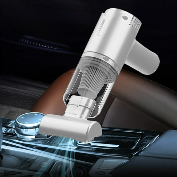 FHBVT Handheld Car Vacuum Cleaner 120W Powerful Suction Mini USB Portable Vacuum Dust Buster for Car Interior,Pet Hair,Food Residue Removal, Silent Compact Car Cleaning for Home Travel Office