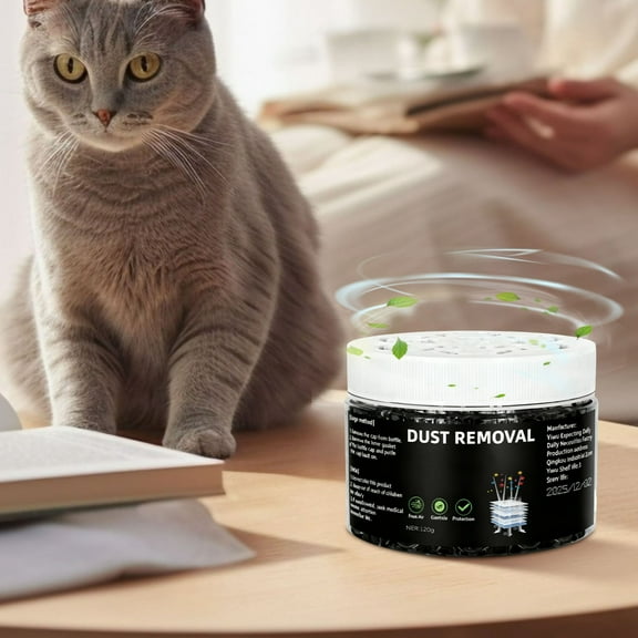 FHBVT Indoor Air Purification Dust Removal Box No Electricity Needed Long-Lasting Non-Irritating Safe For Kids Pets Deep Dust Capture For Home Bedroom Office Car Air Cleaner Household Essential