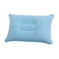 thumbnail image 1 of FHBVT Inflatable Pillow Blow Up Cushion Portable Camping Travel Hiking Beach Outdoor Soft Comfortable Flocked Surfaces Inflatable Air Pillow for Home Nap Sleeping Support Lightweight Convenient Use, 1 of 5