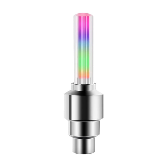 FHBVT LED Tire Valve Stem Light Motion-Activated Vibration Sensor Waterproof Bright Ambient Light Long-Lasting Battery Universal Fit For Bicycle Motorcycle Car Wheel Decoration New Year Wheel Light