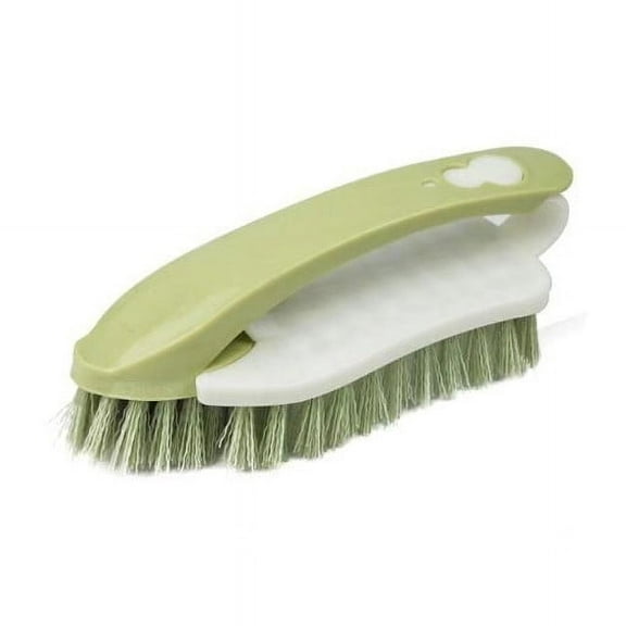 FHBVT Laundry Brush Multifunctional 2 in 1 Clothes Cleaning Brush Soft Bristle Household Shoe Washing Brush Durable Plastic Handle Comfortable Grip Strong Cleaning Power Laundry Tool for Home