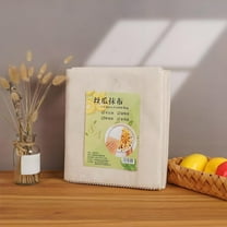 FHBVT Loofah Wipes 10PCS Oil Absorbent Dishwashing Cleaning Cloth Non-Linting Thickened Multipurpose Kitchen Wipes for Plates Utensils Countertops Eco-Friendly Household Cleaning