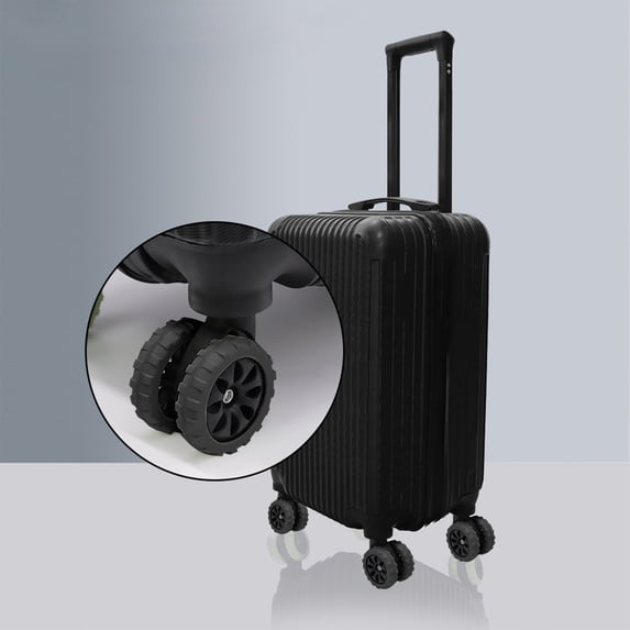 FHBVT Luggage Wheel Cover Silica Gel Wheel Protector Noise Reduction Wear Resistance Wheel Cover for Suitcase Trolley Case Travel Accessory Holiday Party Favors Gifts Travel Supplies