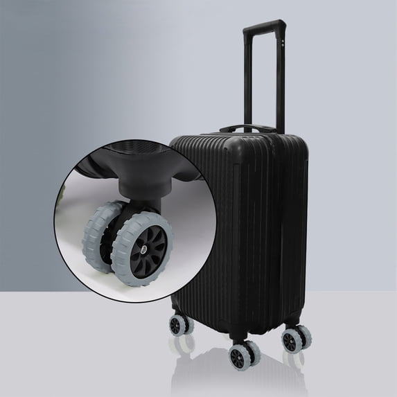 FHBVT Luggage Wheel Cover Silica Gel Wheel Protector Noise Reduction Wear Resistance Wheel Cover for Suitcase Trolley Case Travel Accessory Holiday Party Favors Gifts Travel Supplies
