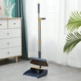 thumbnail image 1 of FHBVT Magnetic Suction Broom and Dustpan Set 180° Rotatable Handle Self-Cleaning Dustpan with Scraper Teeth for Home Office Use Easy Storage Compact Design Ideal for Daily Cleaning, 1 of 7