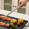 thumbnail image 1 of FHBVT Mini Stainless Steel Tongs Precision Serving Tongs for Charcuterie Boards Appetizers Desserts and Small Food Items Compact Kitchen Gadget for Plating Perfect for Easy Food Handling, 1 of 7