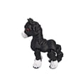 thumbnail image 1 of FHBVT Multi-Color Black Pony Toy Figurine Movable Joint Tail Simulation Design Realistic Details Decorative Ornament for Collection Shelf Display Desk Home Toy Enthusiasts Birthday Holiday Gift, 1 of 2
