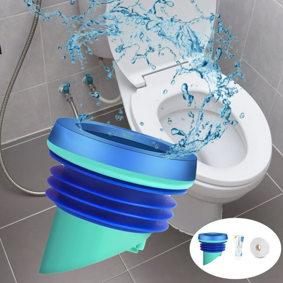 FHBVT Multi-Function Toilet Flange Seal Gasket Odor Proof Leak Proof Barrier, Insect Blockage Protection for Bathroom Plumbing Fixture, Essential Seal for Residential Commercial Toilet Installation