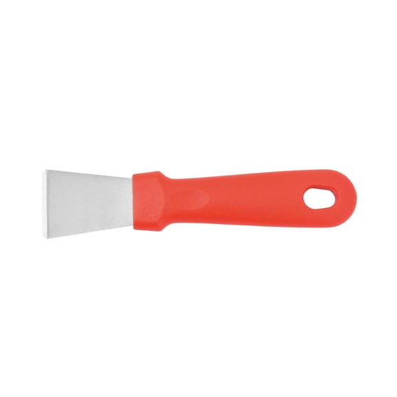 FHBVT Multifunctional Ceramic Scraper Food-Grade Ceramic Blade Stainless Steel Rust-Proof Handle Ergonomic Design 16.7x3.8cm Safe for Tiles Walls Glass Stoves Removes Dirt Oil Stains Scratches-Free
