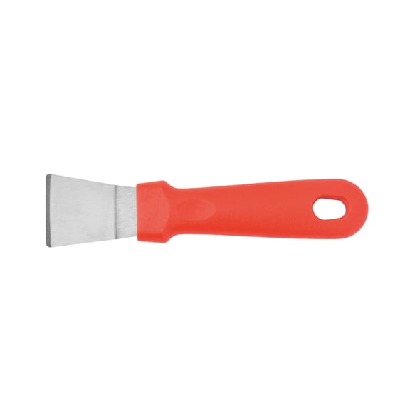 FHBVT Multifunctional Ceramic Scraper Food-Grade Ceramic Blade Stainless Steel Rust-Proof Handle Ergonomic Design 16.7x3.8cm Safe for Tiles Walls Glass Stoves Removes Dirt Oil Stains Scratches-Free