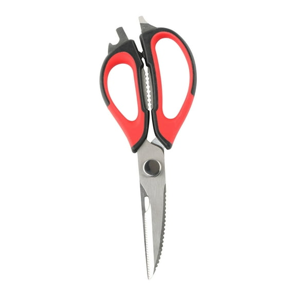 FHBVT Multifunctional Stainless Steel Kitchen Scissors Detachable Heavy Duty Shears Chicken Meat Herb Vegetable Cutter Peeler Bottle Opener Office Home Outdoor Cooking Essential Tool
