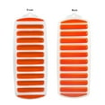 thumbnail image 1 of FHBVT Narrow Ice Stick Trays Flexible Push Out Reusable Silicone Ice Cube Molds, Whiskey Cocktail Water Freezer Sticks Easy Release Stackable for Home Bar Office Party Refreshing Drinks, 1 of 3