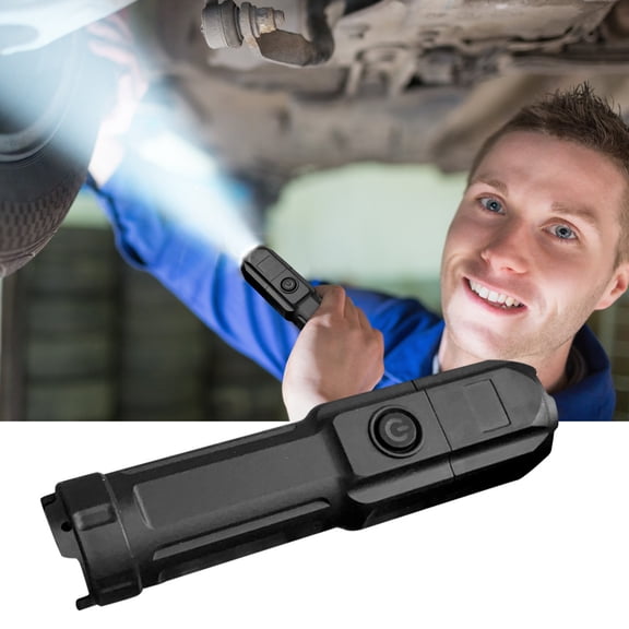 FHBVT Outdoor Portable Flashlight Super Bright Light Multi-Mode Zoomable IPX Waterproof USB Rechargeable Durable Perfect for US Home Emergency Camping Hiking Hunting Outdoor Daily Lighting Needs
