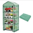 thumbnail image 1 of FHBVT PVC Mini Home Garden Greenhouse Bag Waterproof Transparent Thick Cover Zipper Roller Shutter Door Ventilation Extend Plant Growing Season For Indoor Outdoor Potted Seedling Plant Care Accessory, 1 of 6
