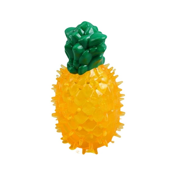 FHBVT Pet Chew Toy Fruit Shape Molar Toy Interactive Ice Treat Toy for Dogs Teeth Cleaning Training Durable Bite Resistant Chewing Toy for Outdoor Indoor Play Pet Care Daily Use
