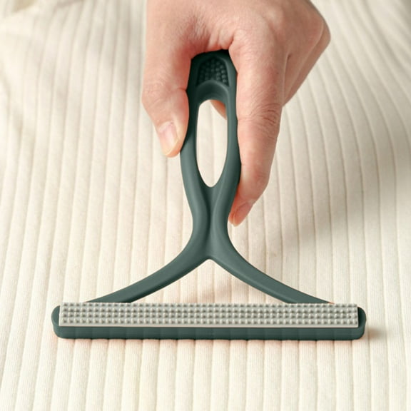 FHBVT Pet Hair Glue Remover Scraper, Double-Sided Brush for Cats and Dogs, Removes Pet Hair from Carpets, Sofas, and Clothes, Electrostatic Adhesion for Thorough Cleaning and Easy Maintenance