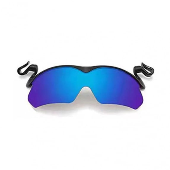 FHBVT Polarized Clip Cap Sunglasses&Upgrade Sports Sunglasses for Men Women Integrated Cap Anti-Glare Durable Adjustable for Cycling Fishing Hiking Biking Outdoor Activities UV Protection