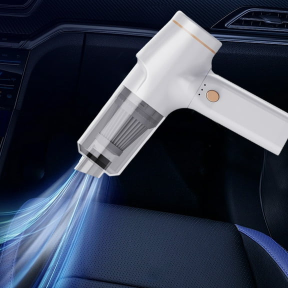FHBVT Portable Handheld Vacuum Cleaner, Small Rechargeable Car Vacuum with 5KPA Powerful Suction, Long Battery Life for Home Car Pet Hair, Compact Mini Cleaning Tool for Sofa Dashboard Corners