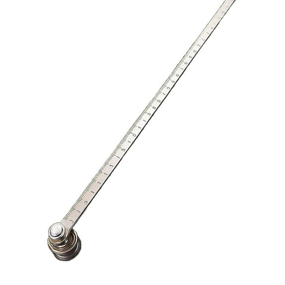 FHBVT Positioning Calipers Wood Cutting Guide Stainless Steel Material Adjustable Length Precision Straight Cut Compatible with Circular Saws Multi-Material Cutting for Carpentry DIY Home Renovation