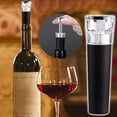 thumbnail image 1 of FHBVT Red Wine Vacuum Stopper, Food-Grade Bottle Seal for Wine, Liquor, and Spirits, Preserve Freshness with Vacuum Pump, Easy to Use, Ideal for Wine Storage and Long-Term Preservation, 1 of 9