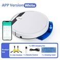 thumbnail image 1 of FHBVT Robotic Vacuum Mop Cleaner APP Voice Remote Control Self-Charging Strong Suction Smart Navigation 90 Mins Runtime for Pet Hair Carpet Hard Floor Wooden Floor Smart Home Cleaning Device, 1 of 6