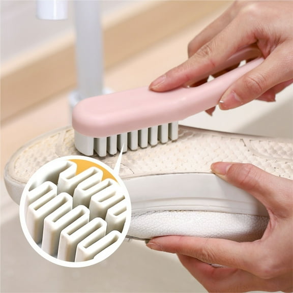 FHBVT Rubber Decontamination Cleaning Brush Physical Adsorption Shoe Cleaner No Water Chemical Needed Gentle On Delicate Upper Reusable Multi-Material Shoe Care Tool For Sneakers Leather Shoes