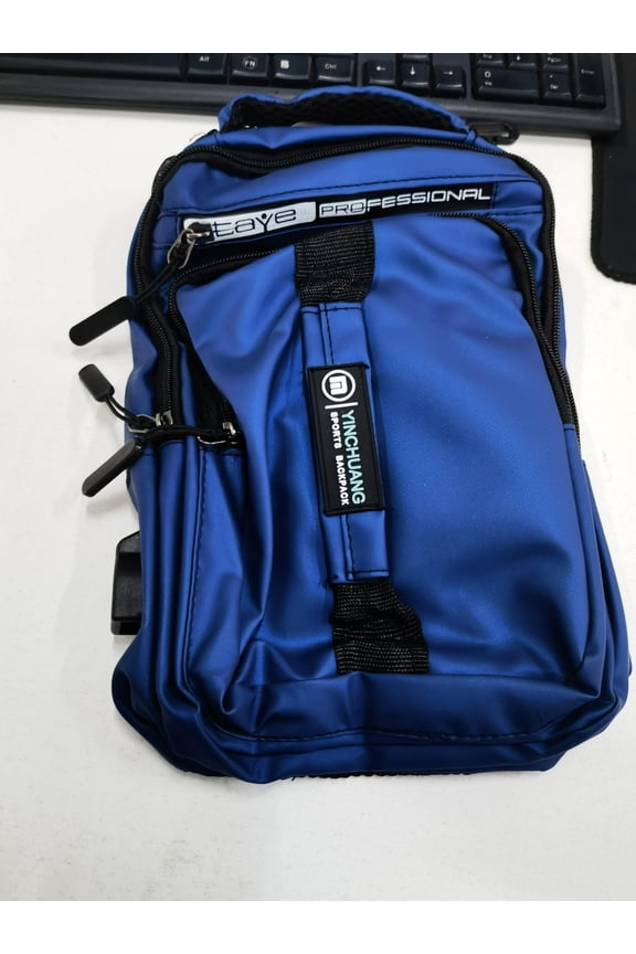 Sling Bag for Men Women Adjustable Shoulder Strap Chest Crossbody Daypack Lightweight Multi Zipper Pocket Backpack for Hiking Camping Travel Outdoor Sports Daily Commute Cycling Climbing