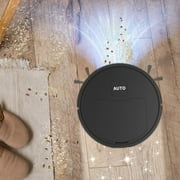 FHBVT Smart Sweeping Robot Vacuum Mop Combo 4-In-1 Self Charging Home Cleaner Slim Design Obstacle Avoidance Pet Hair Cleaning Floor Mopping for Living Room Bedroom Kitchen