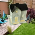 thumbnail image 1 of FHBVT Solar Bird Feeder House Hanging Outdoor Courtyard Feeder Auto Solar-Powered Weather-Resistant Bird Feeding Station Durable Material Attract Wild Birds for Garden Patio Yard Outdoor Decorative, 1 of 4