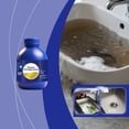 thumbnail image 1 of FHBVT Strong Pipe Dredging Powder Sink Drain Clog Remover Fast Acting Powerful Clog Dissolver for Kitchen Sinks Bathroom Toilets Drainage Pipes Household Plumbing Pipe Easy Use Drain Cleaner Powder, 1 of 9