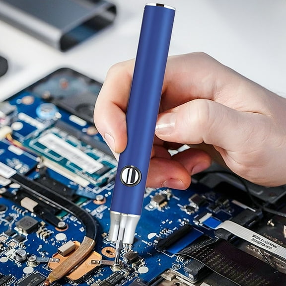 FHBVT Three-Speed Voltage Regulator Battery Rod Soldering Iron Portable Wireless Rechargeable Low-Voltage Safe For Students Beginners Home DIY Electronics Repair Craft Assembly Complete Soldering Kit