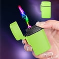 thumbnail image 1 of FHBVT USB Rechargeable Windproof Lighter, Mini Pocket Plasma Lighter for Outdoor Adventures, Camping, Hiking, Windproof Lighter for Emergency Fire Starting, Compact and Portable for Travel, 1 of 6