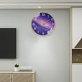 thumbnail image 1 of FHBVT Wall Clock, Silent Non-Ticking Quartz Decorative Clock, Easy to Read, 8-Inch, Battery Operated, Modern Multicolor Design, Perfect for Bedroom, Kitchen, Office, or Living Room, 1 of 7