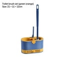 thumbnail image 1 of FHBVT Wall Mounted Toilet Brush, Long Handle for No Dead Corners Toilet Cleaning, Easy to Install, Nylon Bristles for Deep Cleaning, Perfect for Bathroom Maintenance & Household Use, 1 of 3