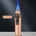thumbnail image 1 of FHBVT Windproof Butane Torch Lighter, Blue Flame Torch for BBQ, Baking, and Outdoor Use, Refillable Adjustable Flame, Durable Alloy Body for Outdoor Cooking, Camping, and Fire Starting, 1 of 2