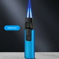 thumbnail image 1 of FHBVT Windproof Butane Torch Lighter, Blue Flame Torch for BBQ, Baking, and Outdoor Use, Refillable Adjustable Flame, Durable Alloy Body for Outdoor Cooking, Camping, and Fire Starting, 1 of 2