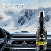 FHBVT Windshield Defogging Agent, Anti-Fog Spray for Cars and Homes, Prevents Glass Fogging for Clear Visibility, Ideal for Windshields, Mirrors, and Bathroom Glass
