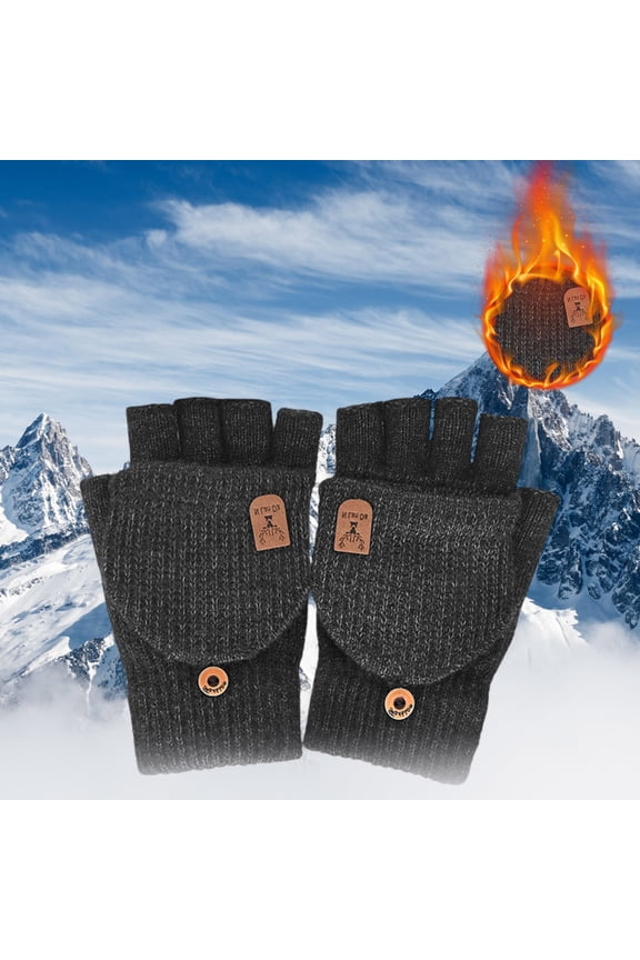 Winter Warm Gloves, USB Heated Gloves for Cold Weather, Plush Heating and Adjustable Temperature, Ideal for Office Workers, Gamers, Students and People in Cold Climates