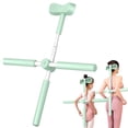 thumbnail image 1 of FHBVT Yoga Pilates Stick Adjustable Posture Correction Rod Back Stretching Tool Thickened Stainless Steel Non Slip Foam Handle for Home Gym Yoga Pilates Dance Training Fitness Supplies, 1 of 7