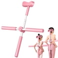 thumbnail image 1 of FHBVT Yoga Pilates Stick Adjustable Posture Correction Rod Back Stretching Tool Thickened Stainless Steel Non Slip Foam Handle for Home Gym Yoga Pilates Dance Training Fitness Supplies, 1 of 9