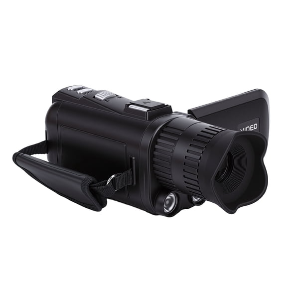 FHD 1080P Camcorder 24MP Digital Video Camera with 3.0 Inch 270 Rotatable Screen / 7.6 cm LCD & 18X Zoom Black