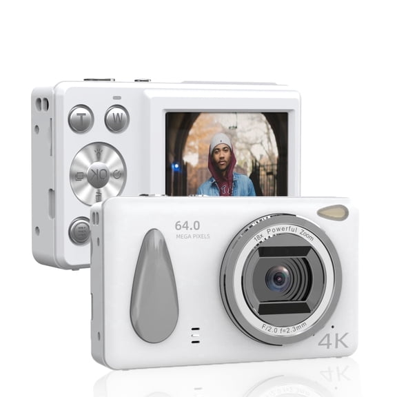 FHD Digital Camera, 48MP Digital Zoom Autofocus Compact Small Camera, Digital Camera for Kids, Anti Shake Pocket Vlogging Camera for Kids Teens Adult Beginner