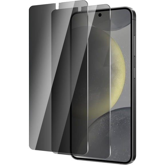 FHDFHD 2 Pack For Samsung Galaxy S24 / S25 Privacy Screen Protector, 9H Hardness Anti-Spy Tempered Glass, Scratch-Resistant Anti-fingerprintbubble free, easy install