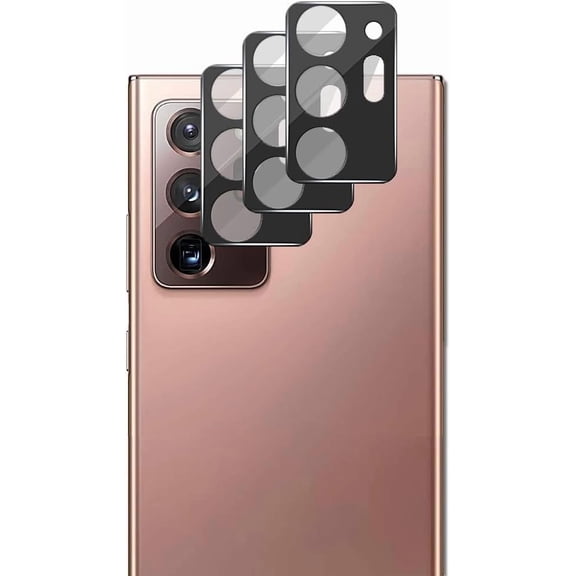 FHDFHD 3 Pack Camera Lens Protector Tempered Glass For Samsung Galaxy Note 20 Ultra 5G / 4G, Not Affect Flash