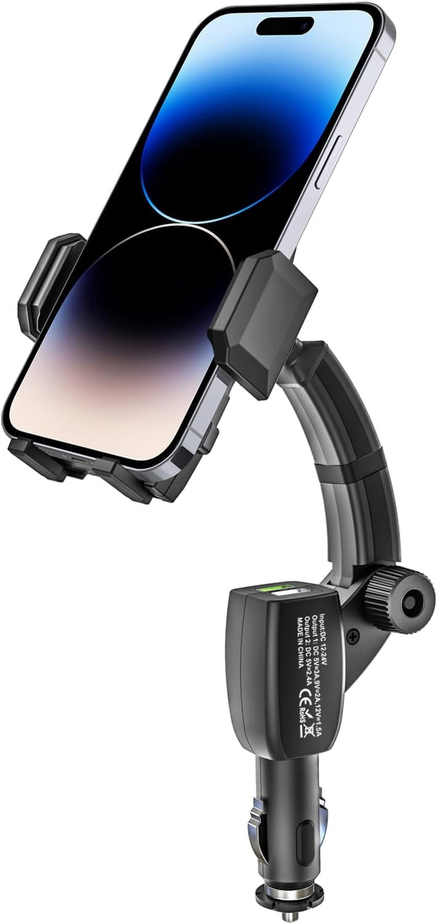 cigarette lighter phone mount charger FHDFHD Cigarette Lighter Car Phone Holder