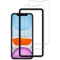 thumbnail image 1 of FHDFHD Easy Alignment Frame Designed For iPhone11 / iPhoneXR Tempered Glass Screen Protector Film 2-Pack, 1 of 7