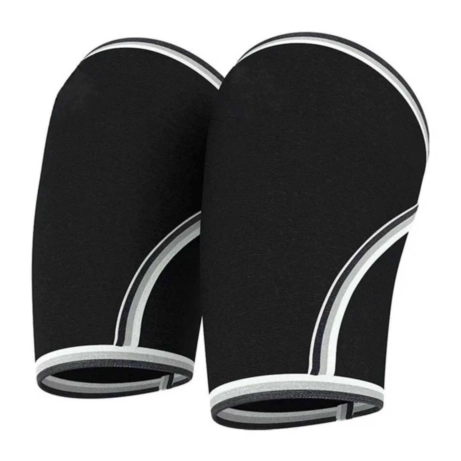 FHESLIN Knee Sleeves (Pair) 7MM Neoprene Compression Knee Braces Heavy