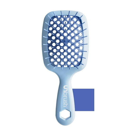 FHI Heat UNbrush Detangling Brush Mini - Periwinkle Light Blue